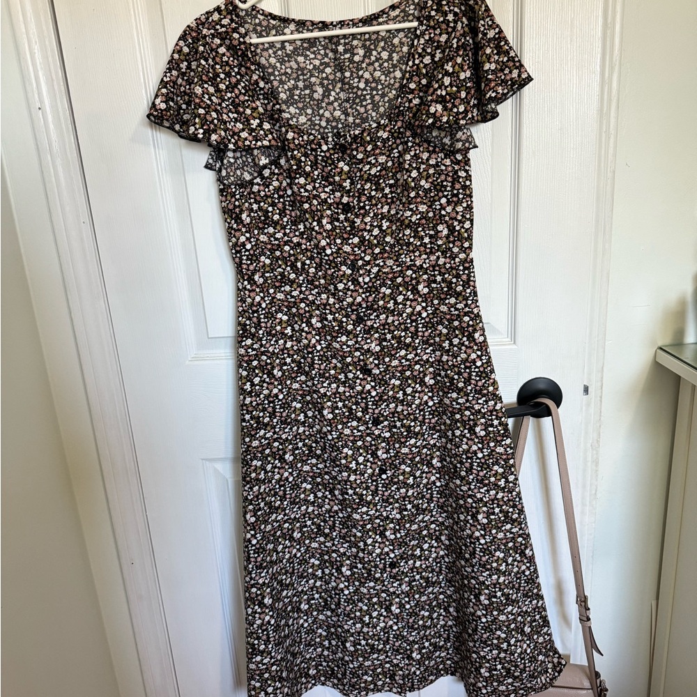 Floral Print Women's Dress